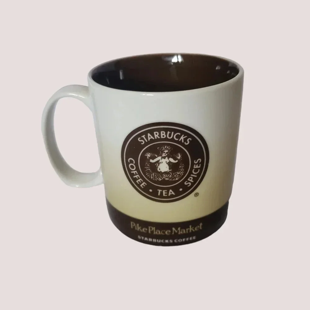 -Starbucks coffee mug  pike place market first store collectors 16 oz